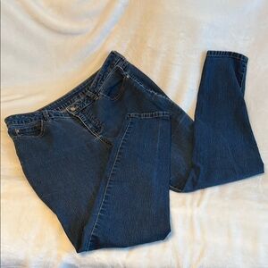 Jennifer Lopez Blue Skinny Jeans Classic Style